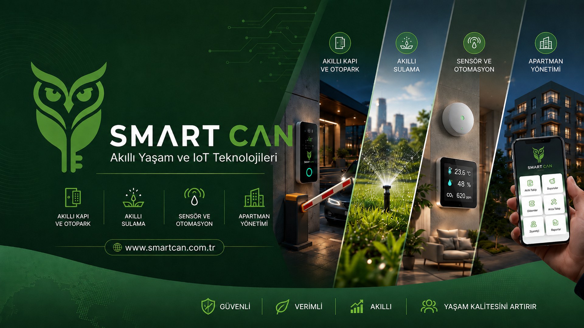 SmartCan IoT çözüm ekosistemi
